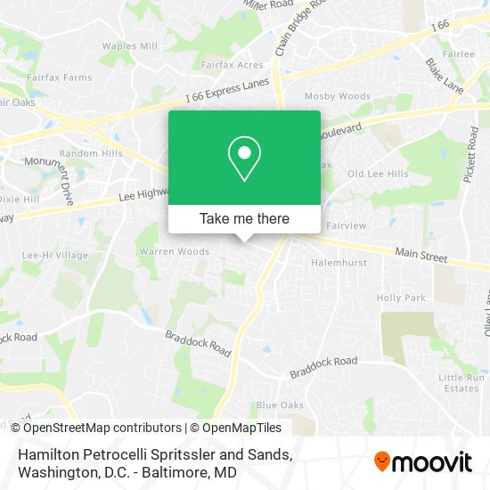 Hamilton Petrocelli Spritssler and Sands map