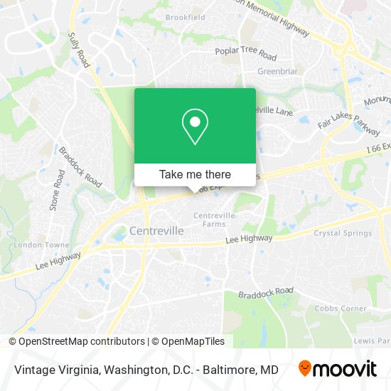 Vintage Virginia map