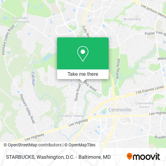 STARBUCKS map