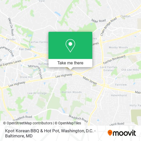 Kpot Korean BBQ & Hot Pot map