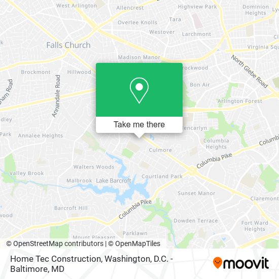 Home Tec Construction map