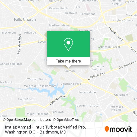 Mapa de Imtiaz Ahmad - Intuit Turbotax Verified Pro