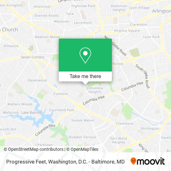 Progressive Feet map