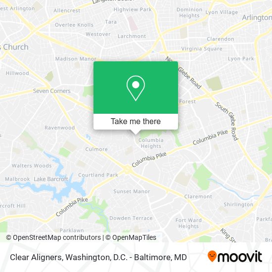 Mapa de Clear Aligners