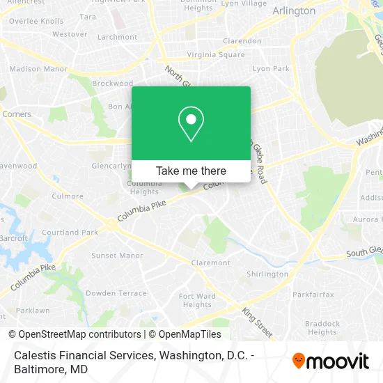 Calestis Financial Services map