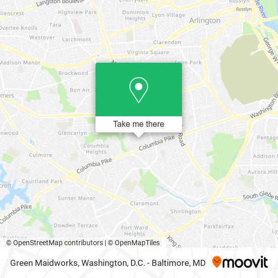 Green Maidworks map