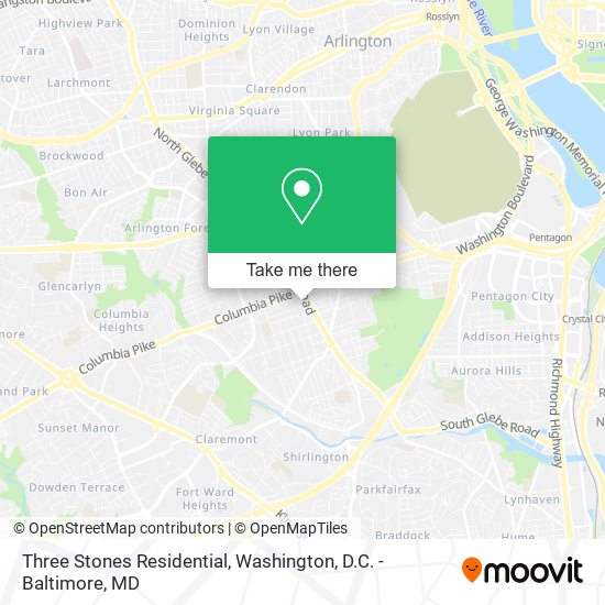 Mapa de Three Stones Residential
