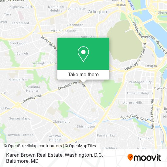 Mapa de Karen Brown Real Estate