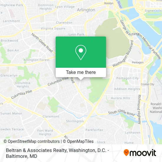 Beltran & Associates Realty map