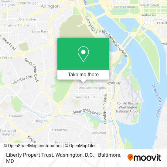 Liberty Propert Trust map