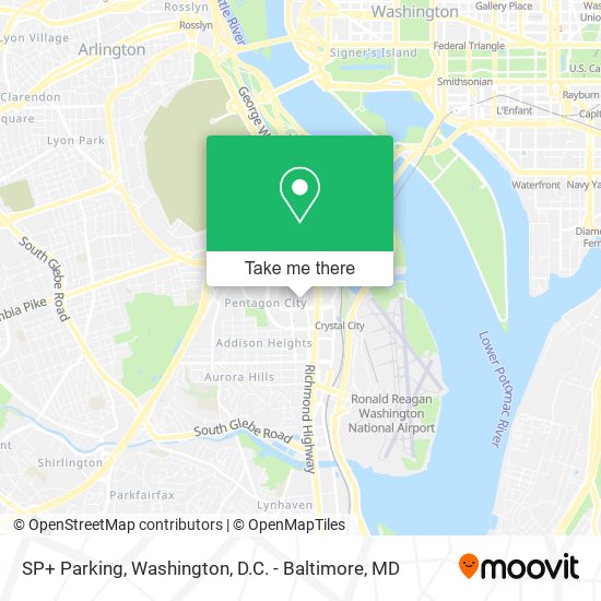 SP+ Parking map
