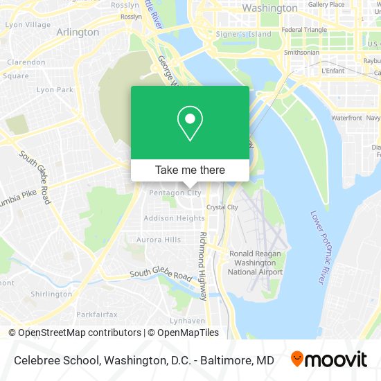 Celebree School map