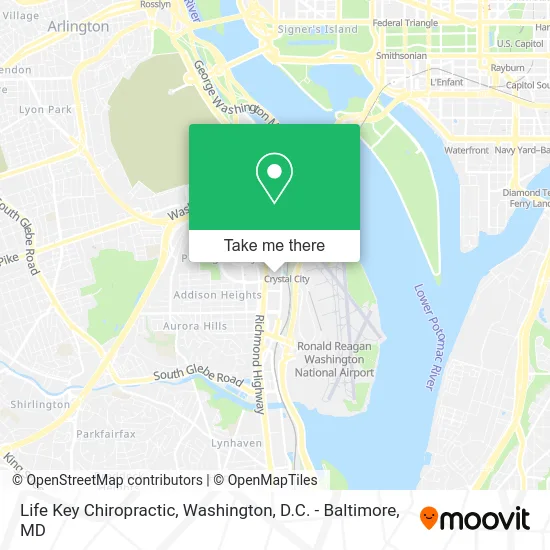 Life Key Chiropractic map