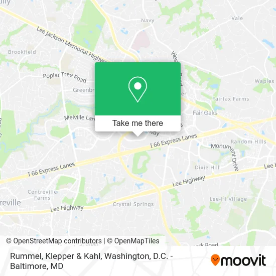 Rummel, Klepper & Kahl map