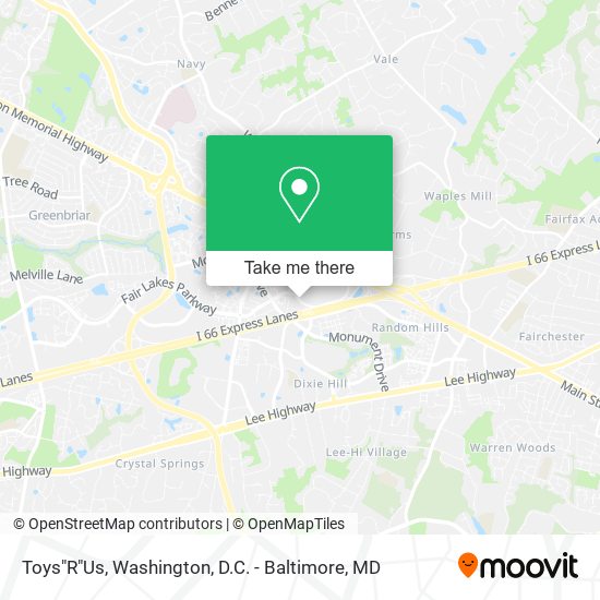 Mapa de Toys"R"Us