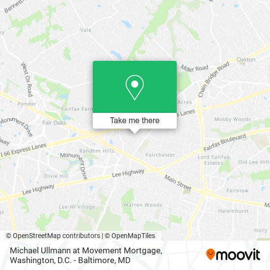 Mapa de Michael Ullmann at Movement Mortgage