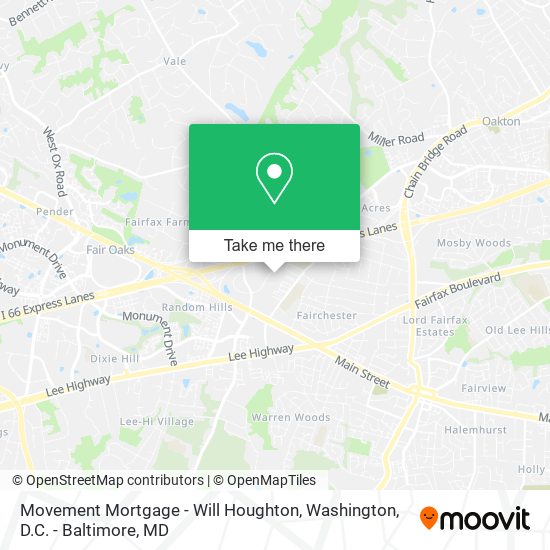 Movement Mortgage - Will Houghton map
