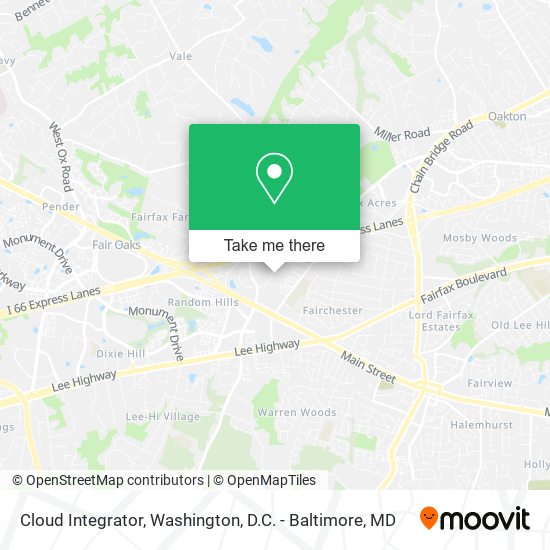 Mapa de Cloud Integrator