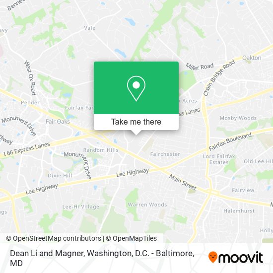 Mapa de Dean Li and Magner