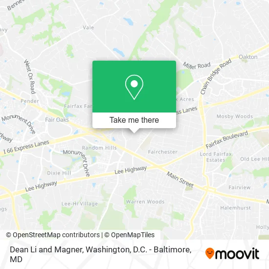 Mapa de Dean Li and Magner