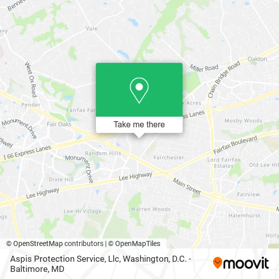 Mapa de Aspis Protection Service, Llc