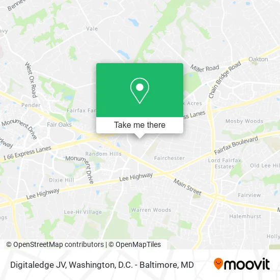Mapa de Digitaledge JV