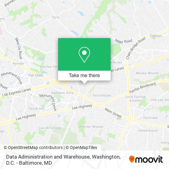 Data Administration and Warehouse map