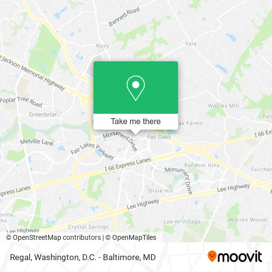 Regal map