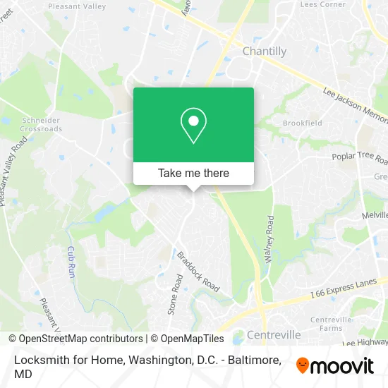Locksmith for Home map