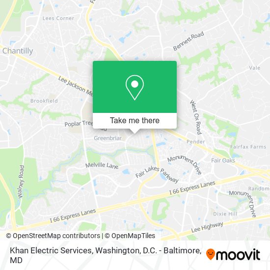 Khan Electric Services map