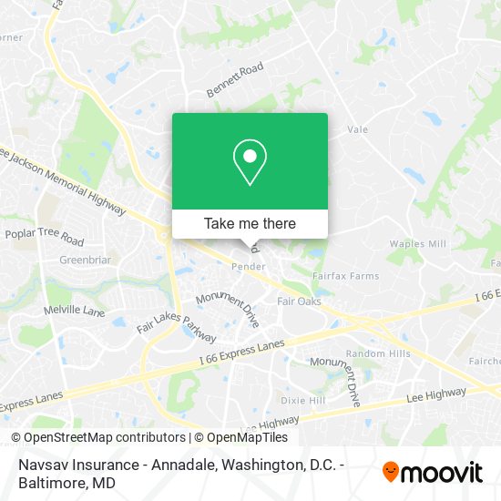 Mapa de Navsav Insurance - Annadale