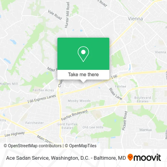 Ace Sadan Service map