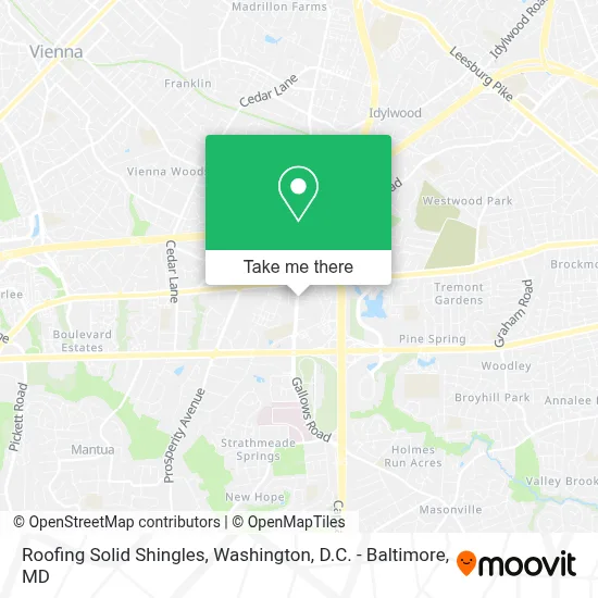 Roofing Solid Shingles map