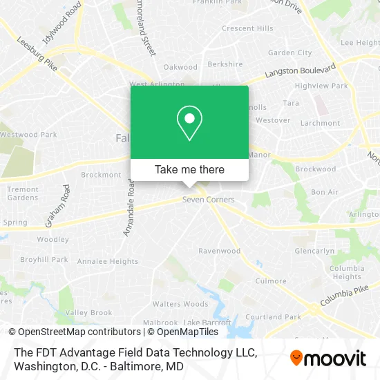 The FDT Advantage Field Data Technology LLC map