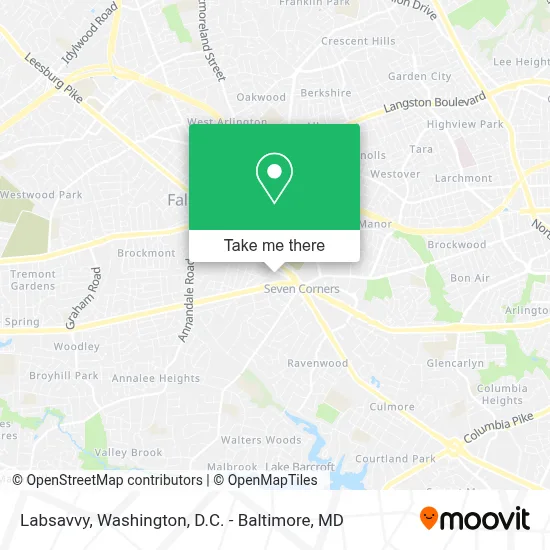 Labsavvy map