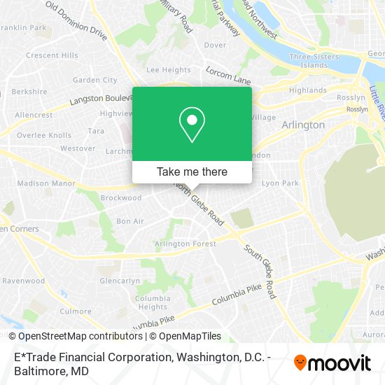 E*Trade Financial Corporation map