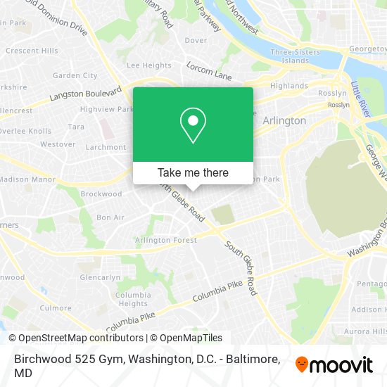 Mapa de Birchwood 525 Gym