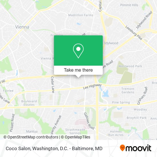 Coco Salon map