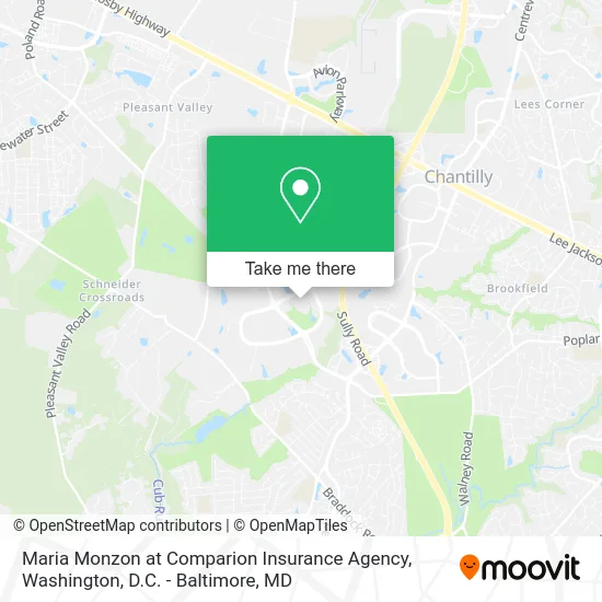 Maria Monzon at Comparion Insurance Agency map