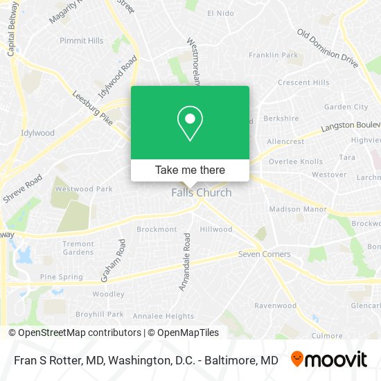 Mapa de Fran S Rotter, MD