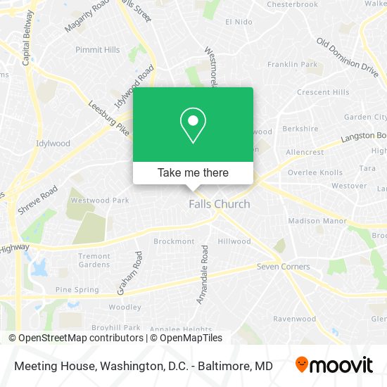 Mapa de Meeting House