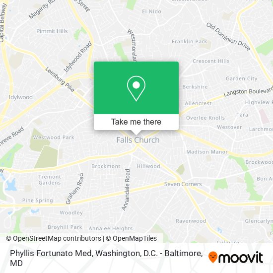 Mapa de Phyllis Fortunato Med