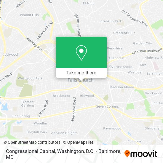Congressional Capital map