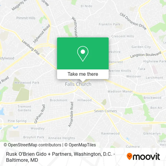 Rusk O'Brien Gido + Partners map