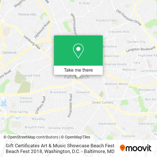 Gift Certificates Art & Music Showcase Beach Fest Beach Fest 2018 map