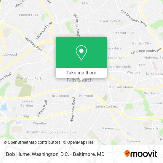 Bob Hume map