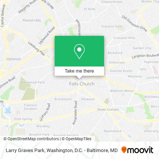 Mapa de Larry Graves Park