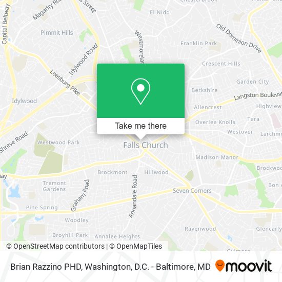 Brian Razzino PHD map