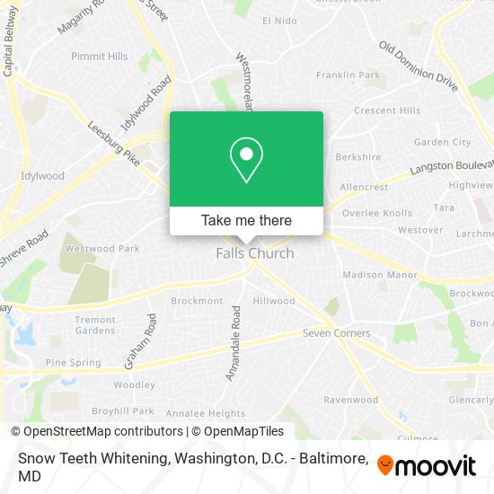 Snow Teeth Whitening map