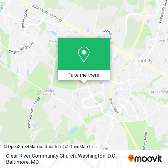 Mapa de Clear River Community Church